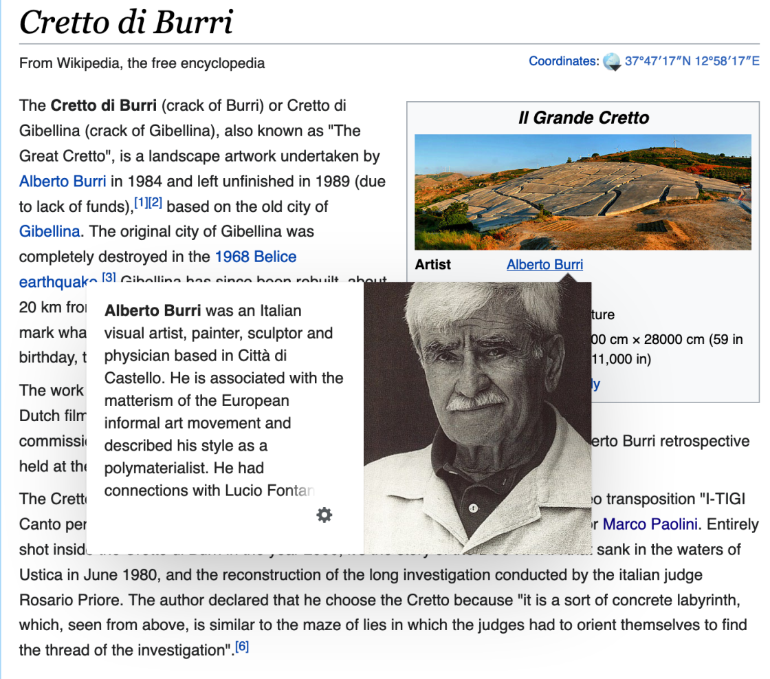 01_Cretto di Burri_Wiki_Challenge_WS3Dezentrum – Quelle: Wikipedia 